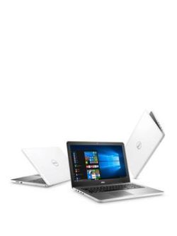 Dell Inspiron 15-5000 Series, Amd A6 Processor, 8Gb Ram, 1Tb Hard Drive, 15.6 Inch Laptop With Optional Microsoft Office 365 Home - White - Laptop With Microsoft Office 365 Home